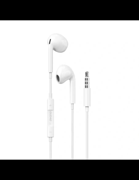 Căști in-ear DUDAO X14 PRO Jack 3.5mm albe