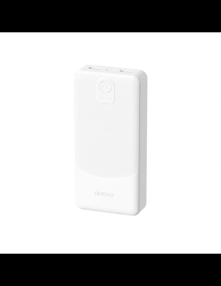DUDAO K10 Powerbank 10000mAh 2.4A 2xUSB-A weiß