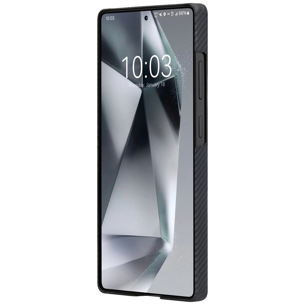 PITAKA Ultra-Slim MagSafe Samsung Galaxy S25 Ultra černá šedá - 6