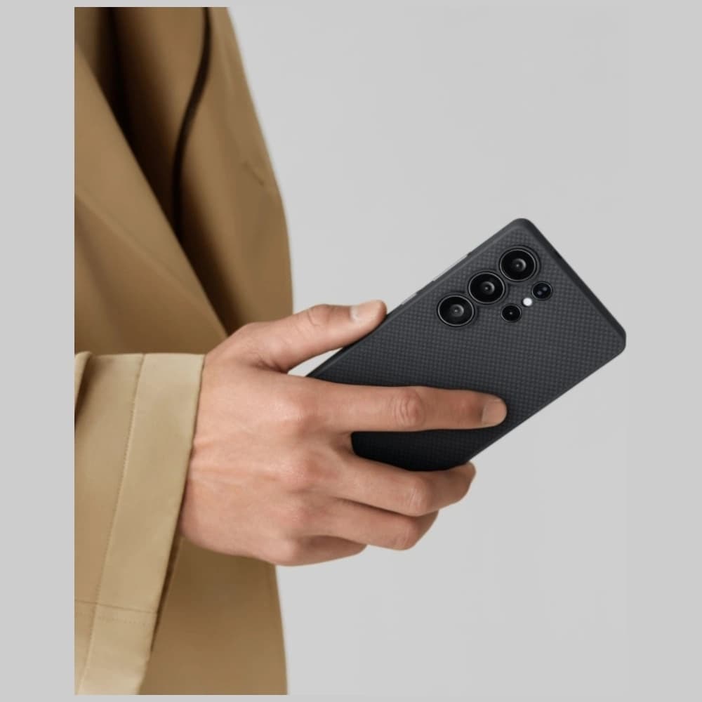 PITAKA Ultra-Slim MagSafe Samsung Galaxy S25 Ultra černá šedá - 14