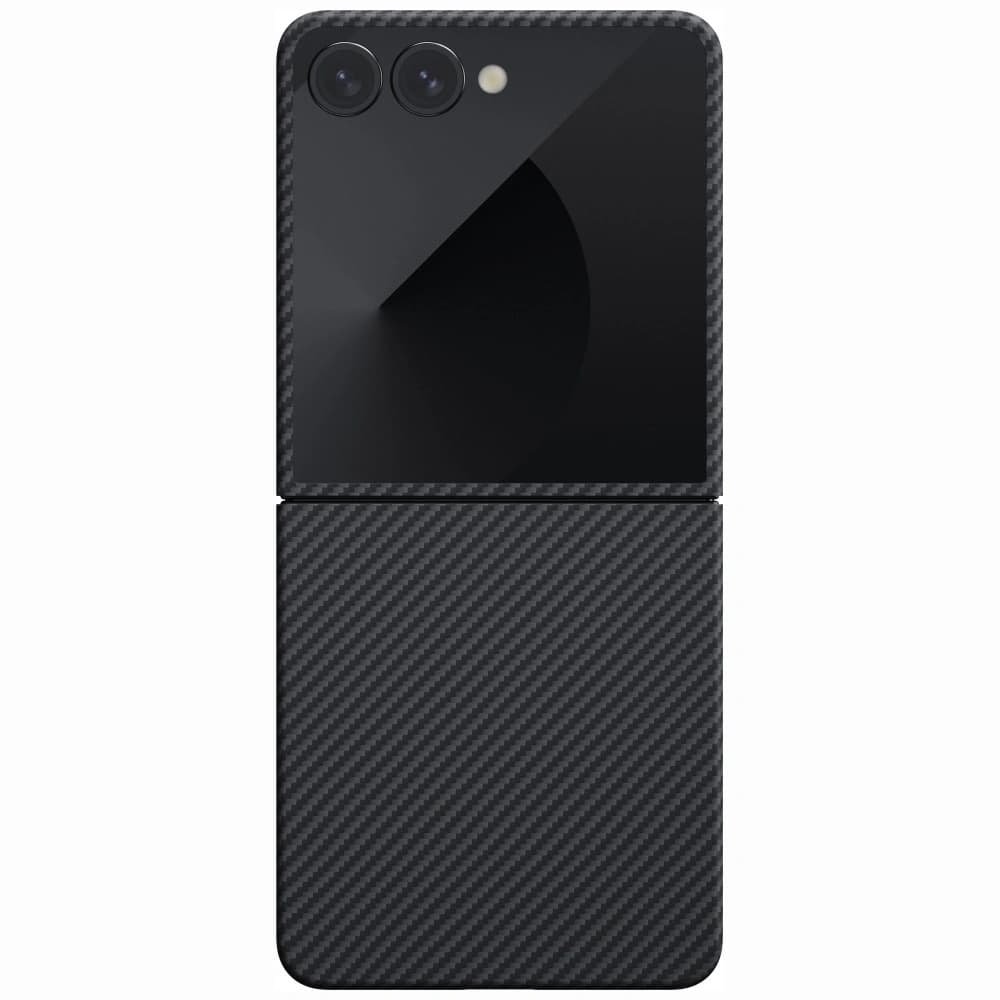 PITAKA Ultra-Dünn MagSafe Samsung Galaxy Z Flip7 schwarz grau - 2