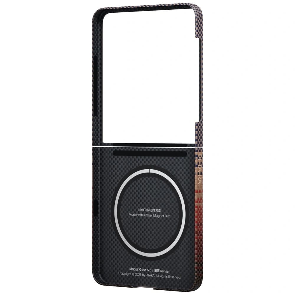 PITAKA Ultra-Slim MagSafe Samsung Galaxy Z Flip7 západ slunce - 3