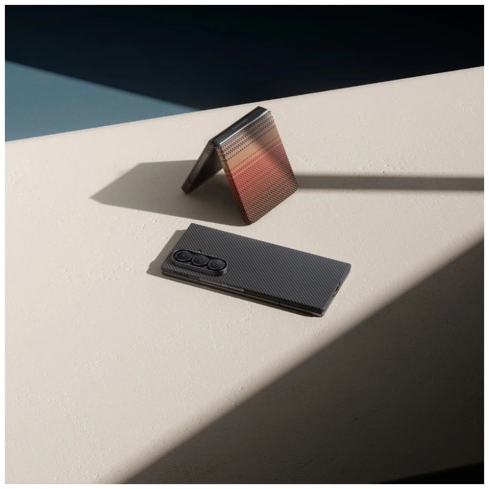 PITAKA Ultra-Dünn MagSafe Samsung Galaxy Z Fold7 schwarz grau - 6