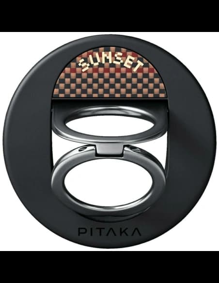 PITAKA MagEZ Grip 3 Suport Magnetic pentru Deget MagSafe cu Funcție de Stand Apus