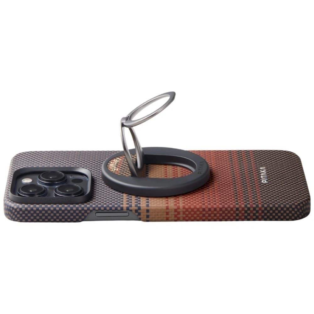 PITAKA MagEZ Grip 3 Suport Magnetic pentru Deget MagSafe cu Funcție de Stand Apus - 9