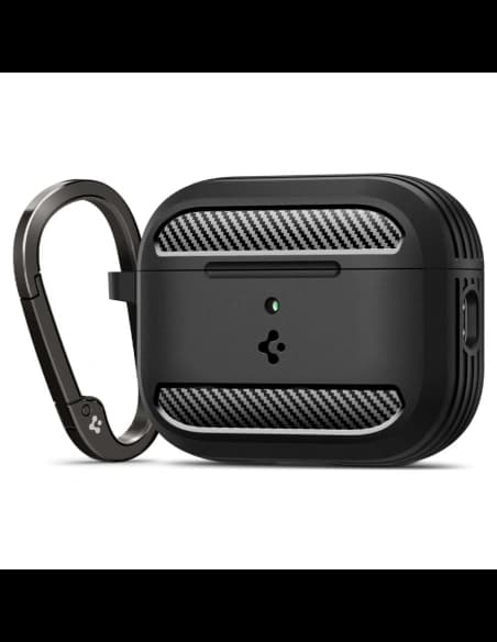 Spigen Rugged Armor Apple AirPods Pro 3 Matt Schwarz