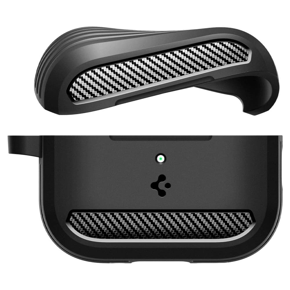 Spigen Rugged Armor Apple AirPods Pro 3 Matt Schwarz - 4