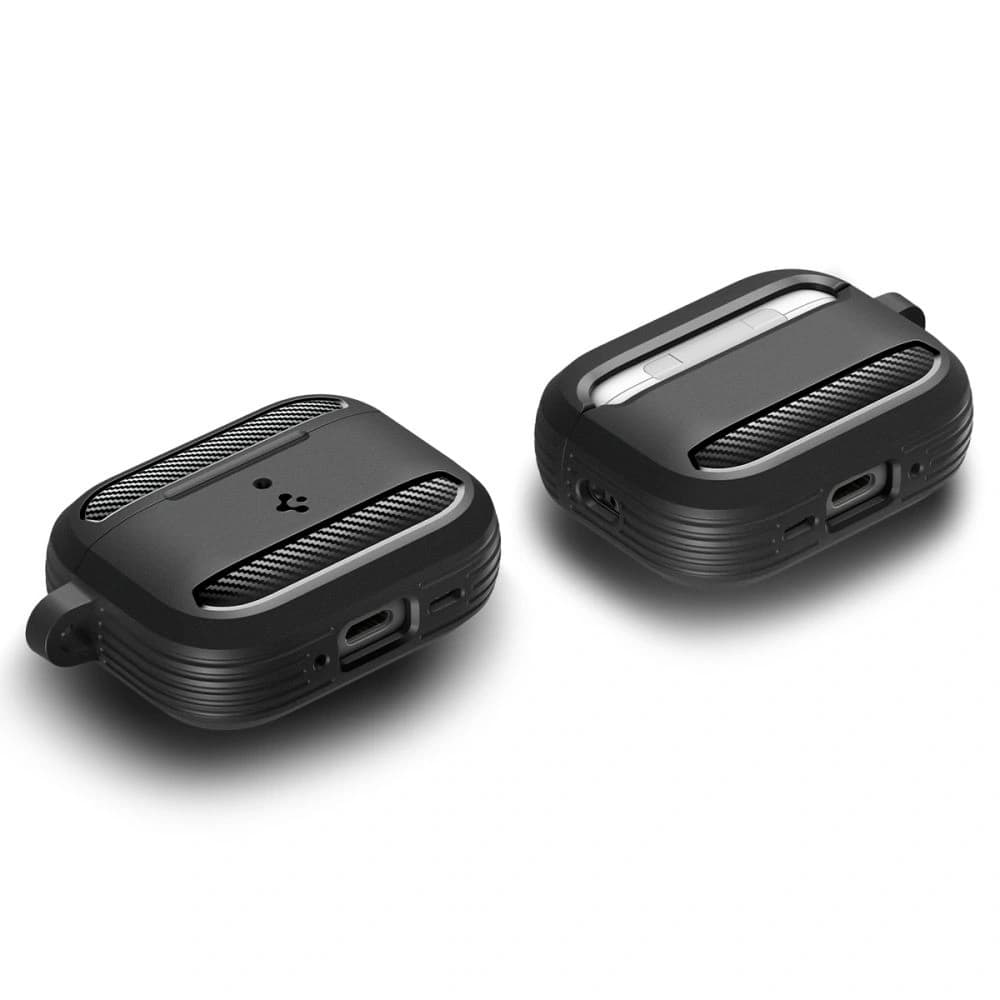 Spigen Rugged Armor Apple AirPods Pro 3 Matt Schwarz - 12