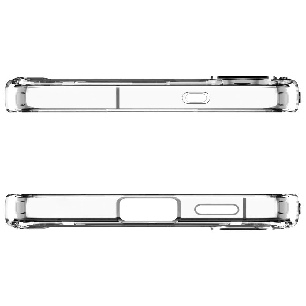 Spigen Ultra Hybrid Mag MagSafe Samsung Galaxy S25 FE Klar/weiß - 5