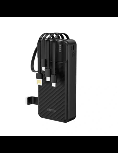 Powerbank Dudao K11 Pro 20000mAh cu cabluri integrate negru