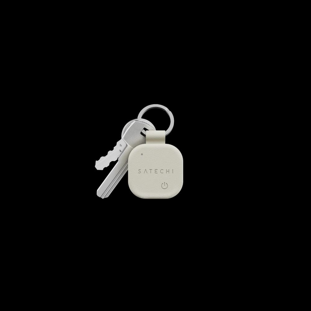 Satechi FindAll Keychain Locator compatible with Apple Find My (sand) - 3