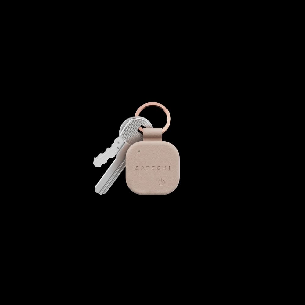 Satechi FindAll Keychain Locator compatible with Apple Find My (desert rose) - 3