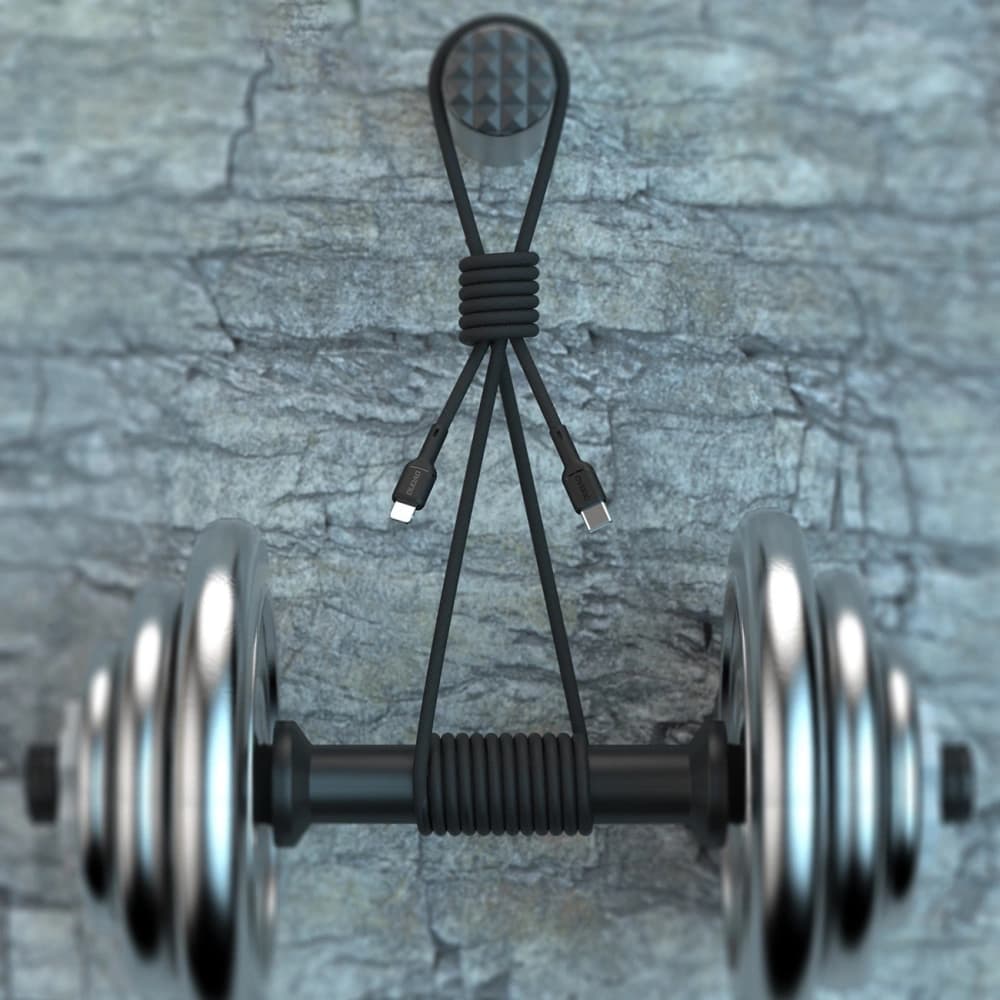 Dudao L9X 30W USB-C / Lightning 2m schwarz - 5