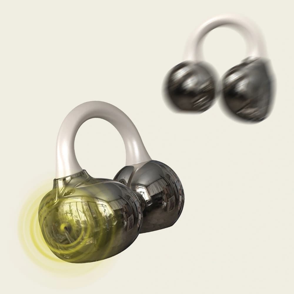 Căști wireless Dudao U20 TWS cu ureche deschisă Bluetooth 5.4 negre - 8