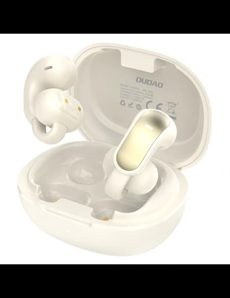 Dudao U20 Pro Open Ear Bezdrátová sluchátka TWS Bluetooth 5.4 Bílé
