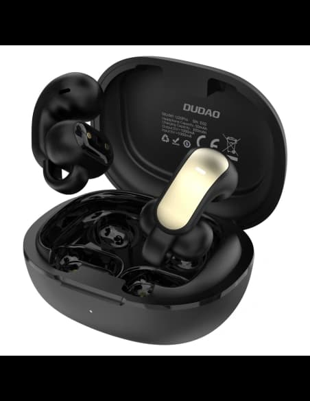 Dudao U20 Pro Open Ear Bezdrátová sluchátka TWS Bluetooth 5.4 Černá