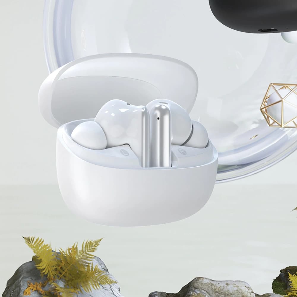 Dudao U21 TWS ANC ENC Vezeték nélküli In-Ear Fülhallgató Bluetooth 5.4 Fehér - 7