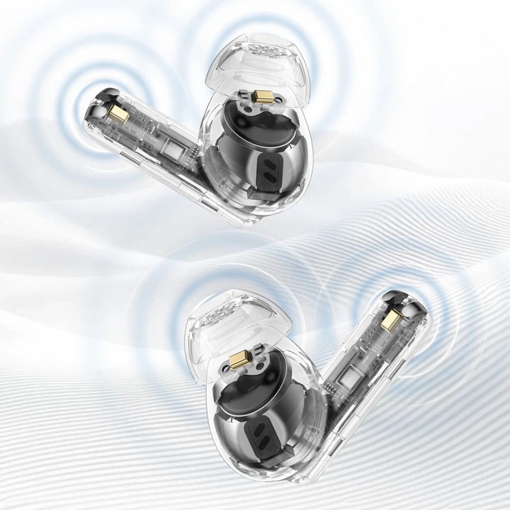 Dudao U21 TWS ANC ENC Vezeték nélküli In-Ear Fülhallgató Bluetooth 5.4 fekete - 3