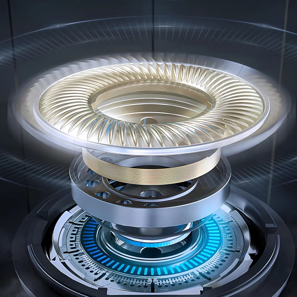 Dudao U21 TWS ANC ENC Vezeték nélküli In-Ear Fülhallgató Bluetooth 5.4 fekete - 8