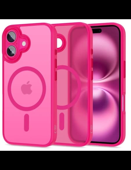 Tech-Protect MagMat MagSafe Apple iPhone 16 Blazing Pink