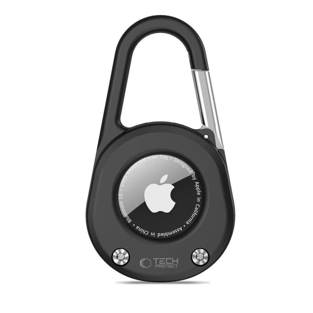 Tech-Protect Slidelock Carabinier Cheie Apple AirTag 1 / 2 Negru - 1