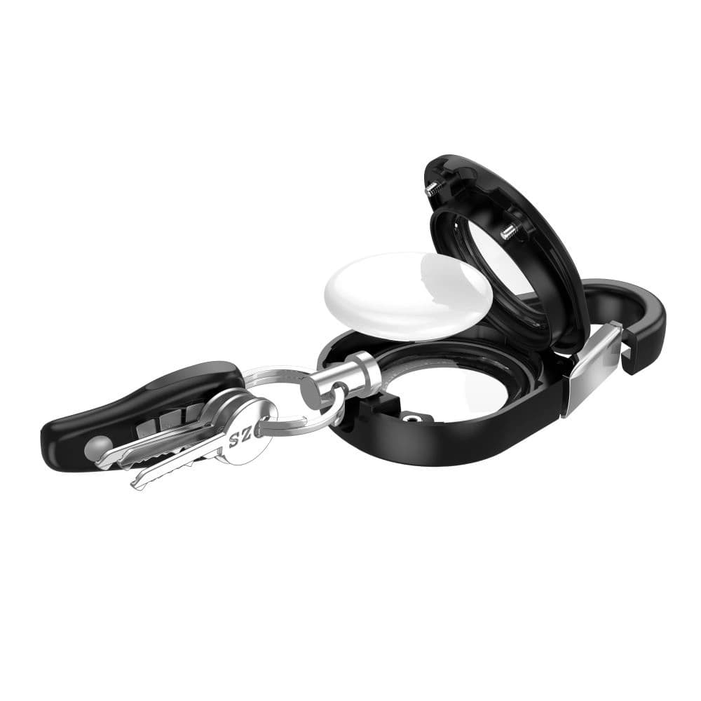 Tech-Protect Slidelock Carabinier Cheie Apple AirTag 1 / 2 Negru - 5