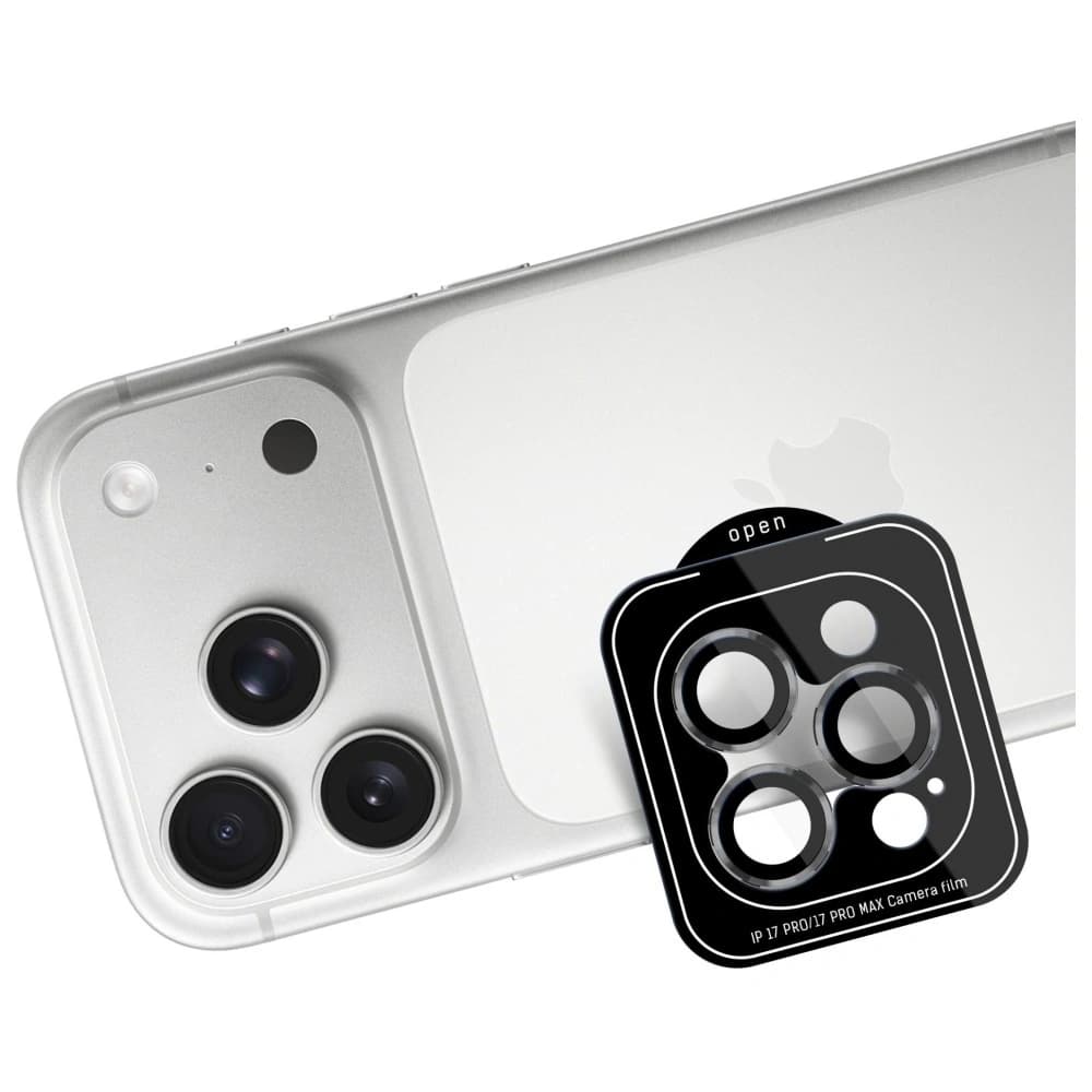 3MK Ochrana objektivu Pro Apple iPhone 17 Pro / 17 Pro Max šedá - 5