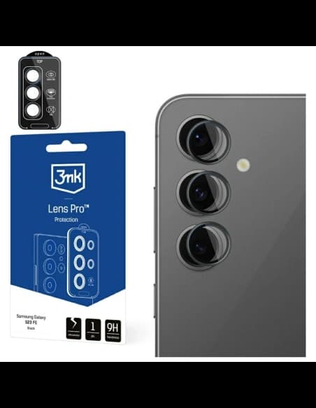 3MK Lencsvédelem Pro Samsung Galaxy S24 FE fekete