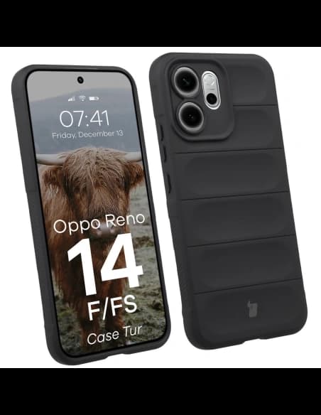 Bizon Case Tur Oppo Reno 14 F / 14 FS schwarz