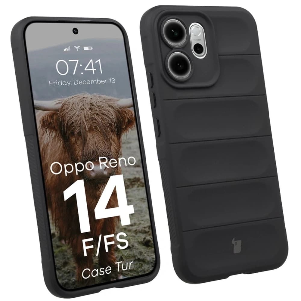 Bizon Case Tur Oppo Reno 14 F / 14 FS schwarz - 1