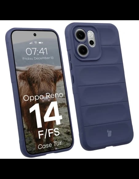 Bizon Case Tur Oppo Reno 14 F / 14 FS marineblau