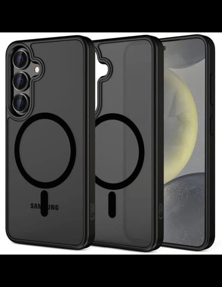 Tech-Protect MagMat MagSafe Samsung Galaxy S25 FE Matt Schwarz