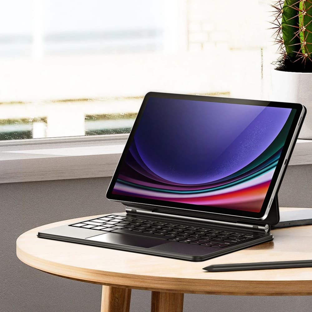 Dux Ducis MK Sorozat Billentyűzet Bluetooth Samsung Galaxy Tab S9 / S8 / S7 fekete - 3