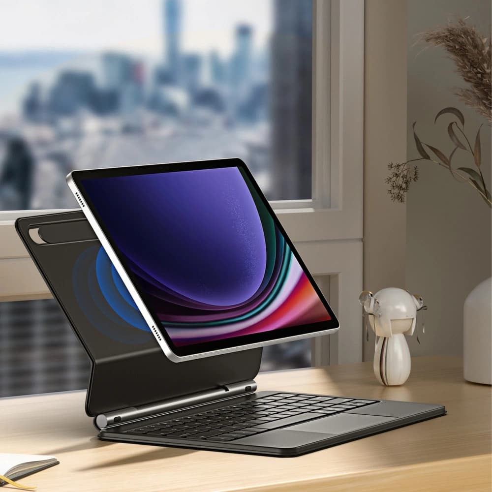 Dux Ducis MK Sorozat Billentyűzet Bluetooth Samsung Galaxy Tab S9 / S8 / S7 fekete - 8