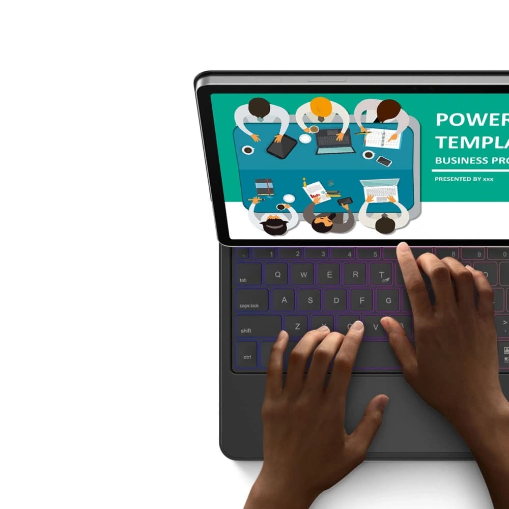 Dux Ducis MK Sorozat Billentyűzet Bluetooth Samsung Galaxy Tab S9 / S8 / S7 fekete - 12