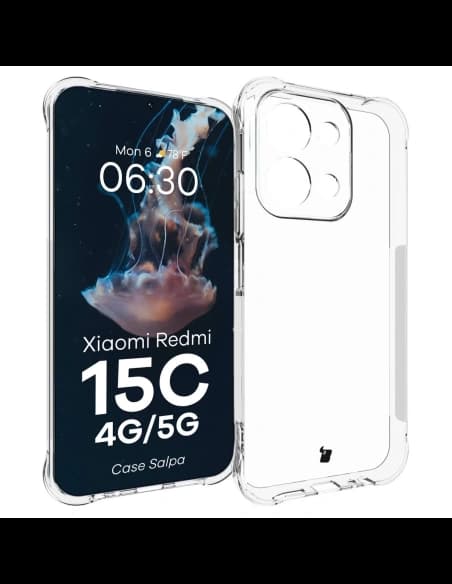 Bizon pouzdro Salpa Xiaomi Redmi 15C 4G / 5G 173mm průhledné
