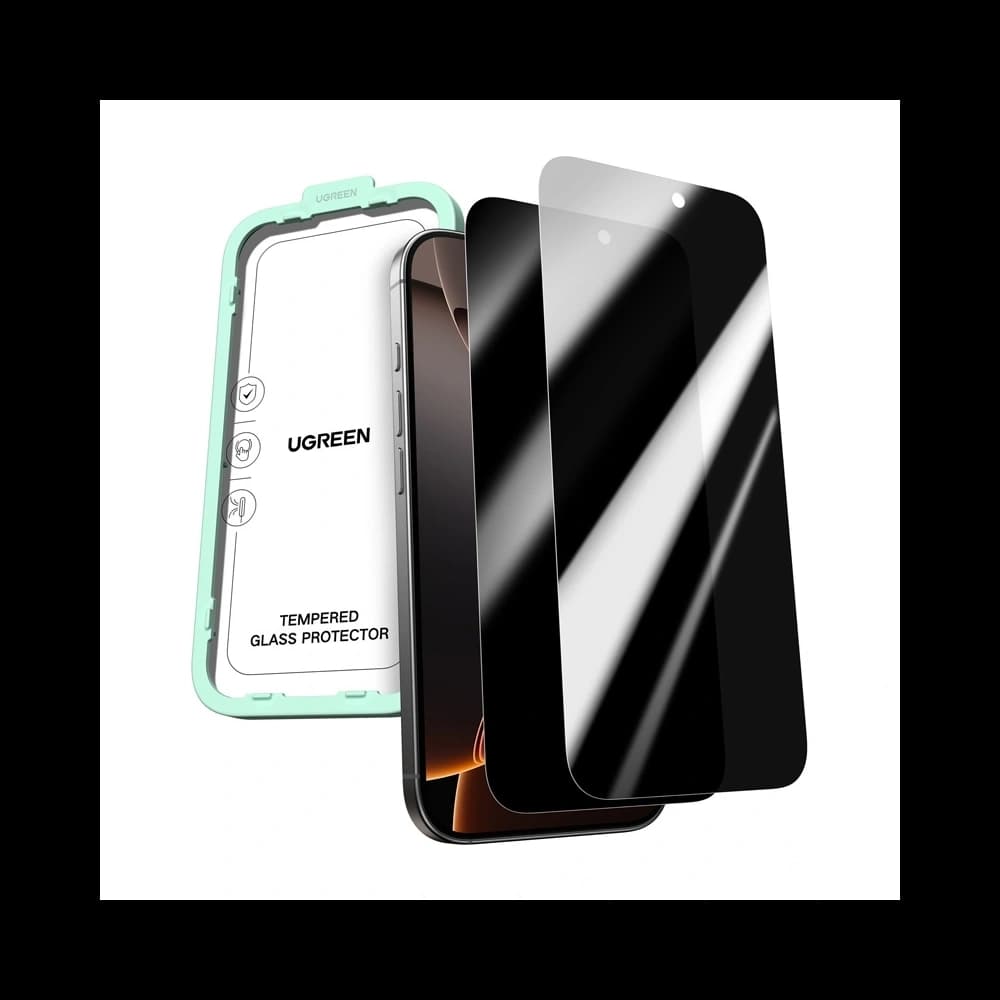 Ugreen SP1155 Sticlă de confidențialitate Apple iPhone 17 Pro [2 PACHET] - 1