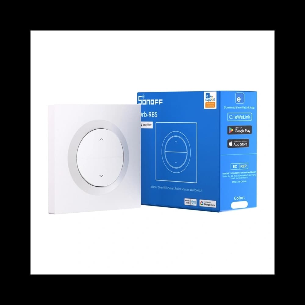 Sonoff MINI-RBS-E Matter chytrý nástěnný spínač pro roletu - 1