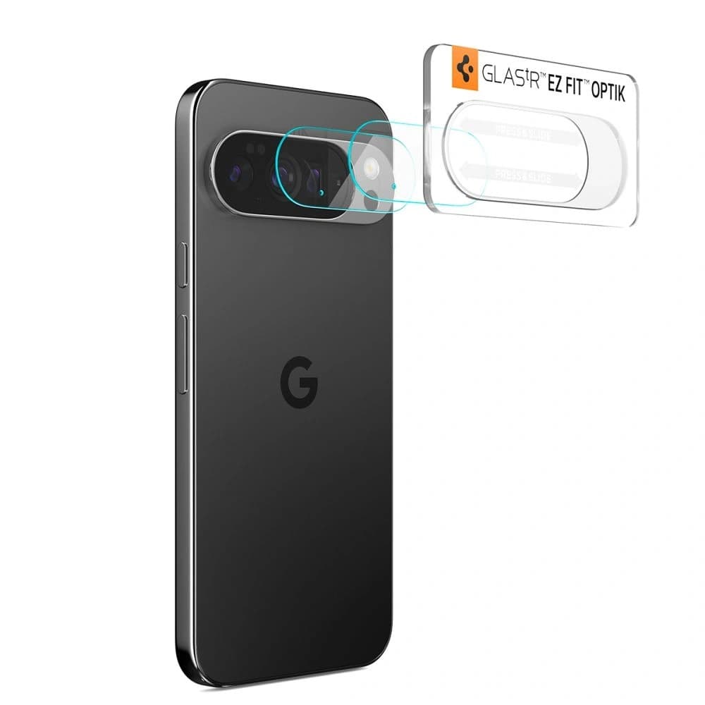 Spigen Optik Glas.TR Kamera Schutz Google Pixel 10 Pro XL Kristallklar [2 PACK] - 3