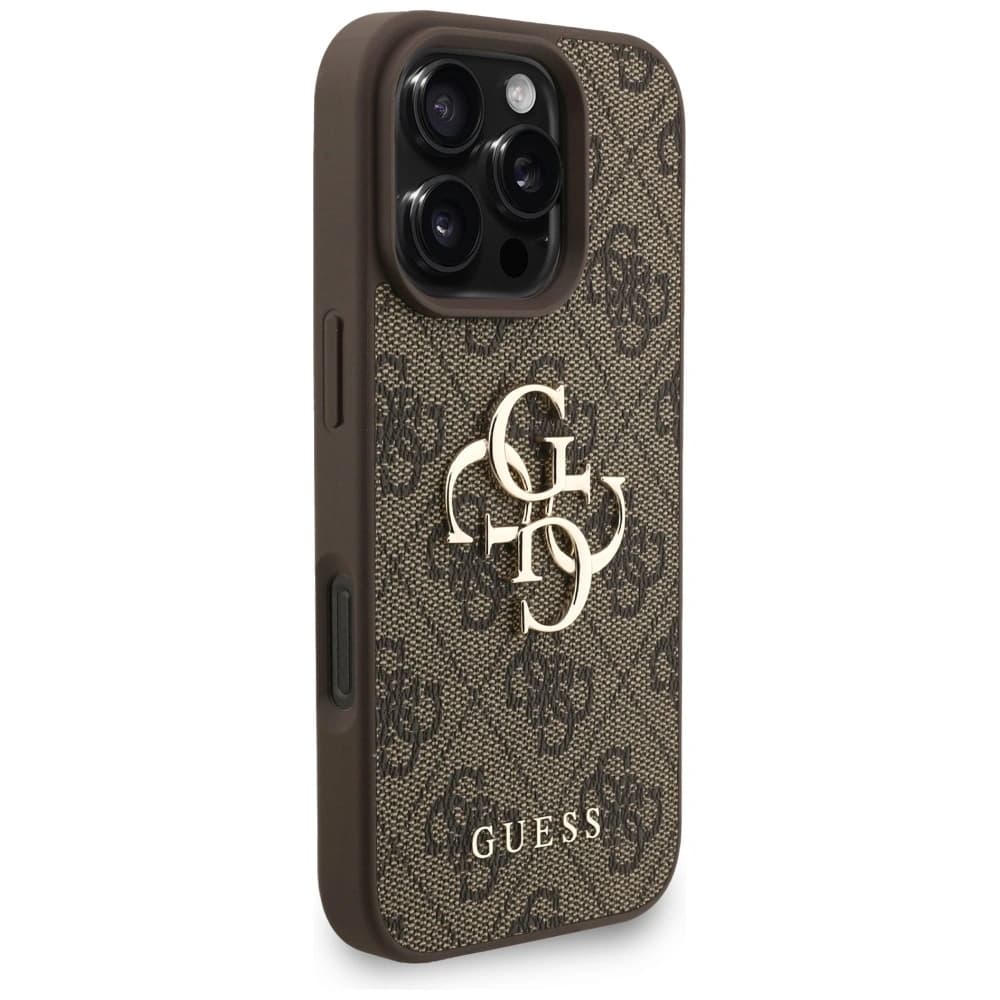 Guess 4G Strap 4G Classic Logo Apple iPhone 16 Pro Max brown - 4