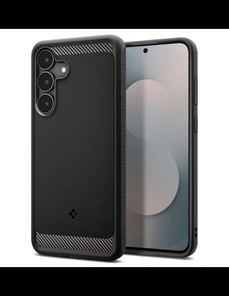 Spigen Rugged Armor Samsung Galaxy S25 FE Matt Schwarz