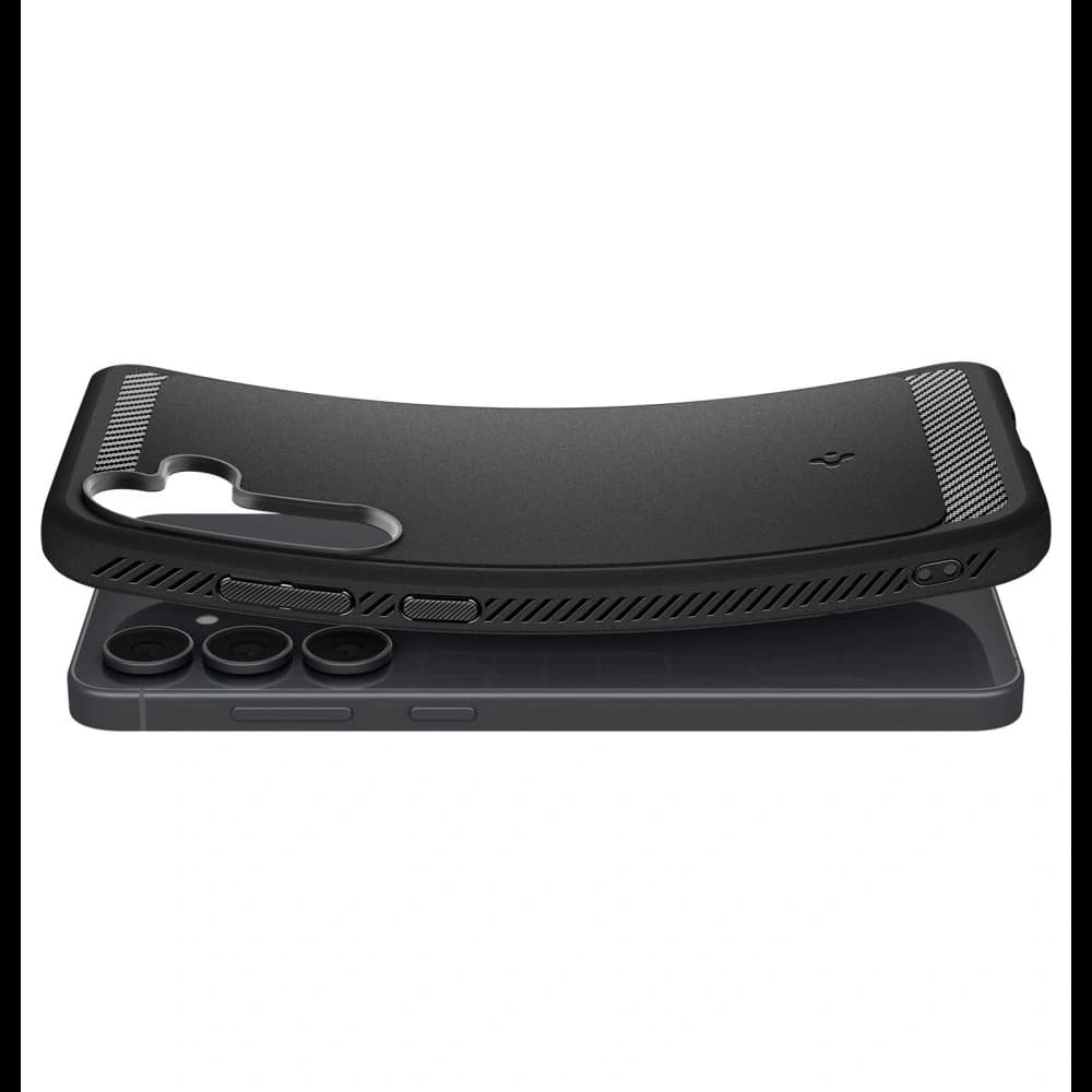 Spigen Rugged Armor Samsung Galaxy S25 FE Matt Schwarz - 10