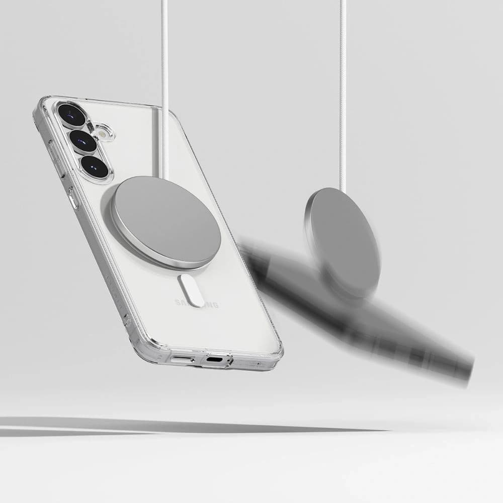 Ringke Fusion Magnetic MagSafe Samsung Galaxy S25 FE Klar - 6