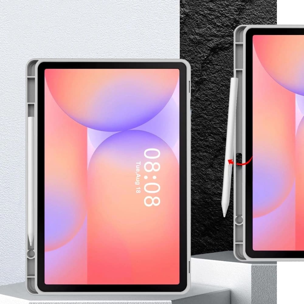 Tech-Protect SmartCase Pen Samsung Galaxy Tab S9 11.0 / S9 FE / S10 FE / S10 Lite 10.9 X710 / X716b / X510 / X516b / X520 / X526 / X400 / X406b Šedá - 6