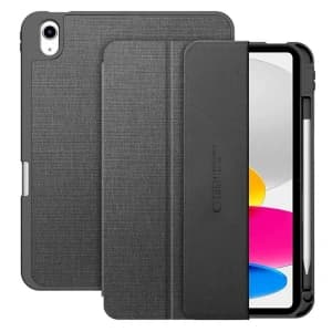 Tech-Protect SmartCase Pen Canvas Apple iPad 10,9" 2022 / 11" 2025 Anthrazitgrau