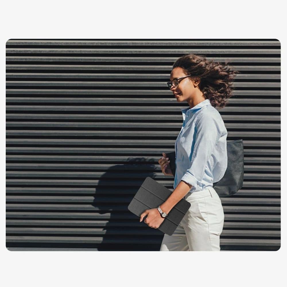 Tech-Protect SmartCase Pen Canvas Apple iPad 10.9" 2022 / 11" 2025 Charcoal Grey - 12