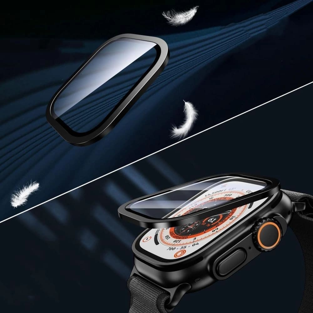 Tech-Protect Sticlă Ring Apple Watch Ultra 1 / 2 49mm Titan [2 PACHET] - 2