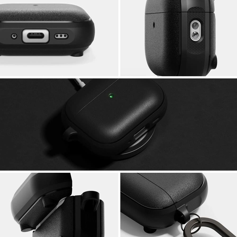 Ringke Onyx Magnetisch MagSafe Apple AirPods Pro 3 Schwarz - 4