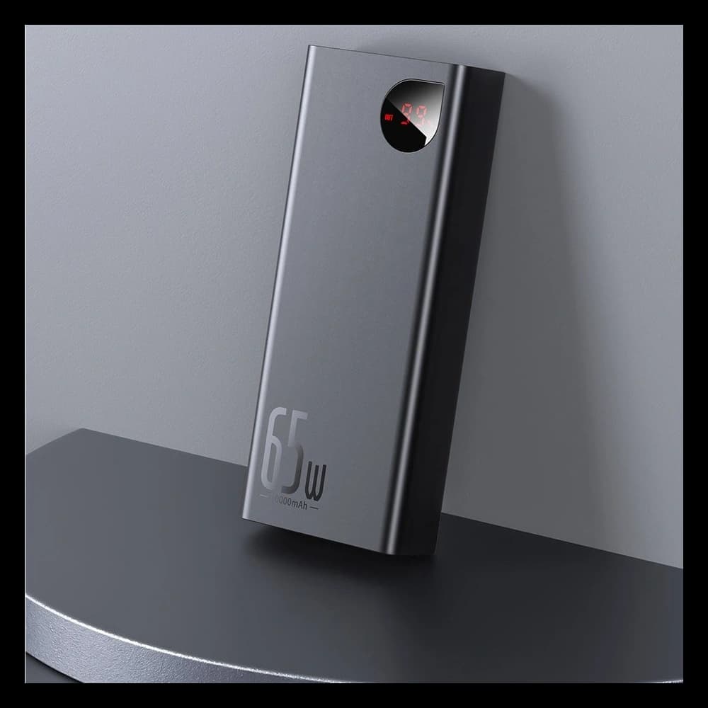 Powerbank Baseus Adaman 2xUSB-A, USB-C, micro USB 20000mAh 65W Quick Charge 4.0 Power Delivery albastru - 16