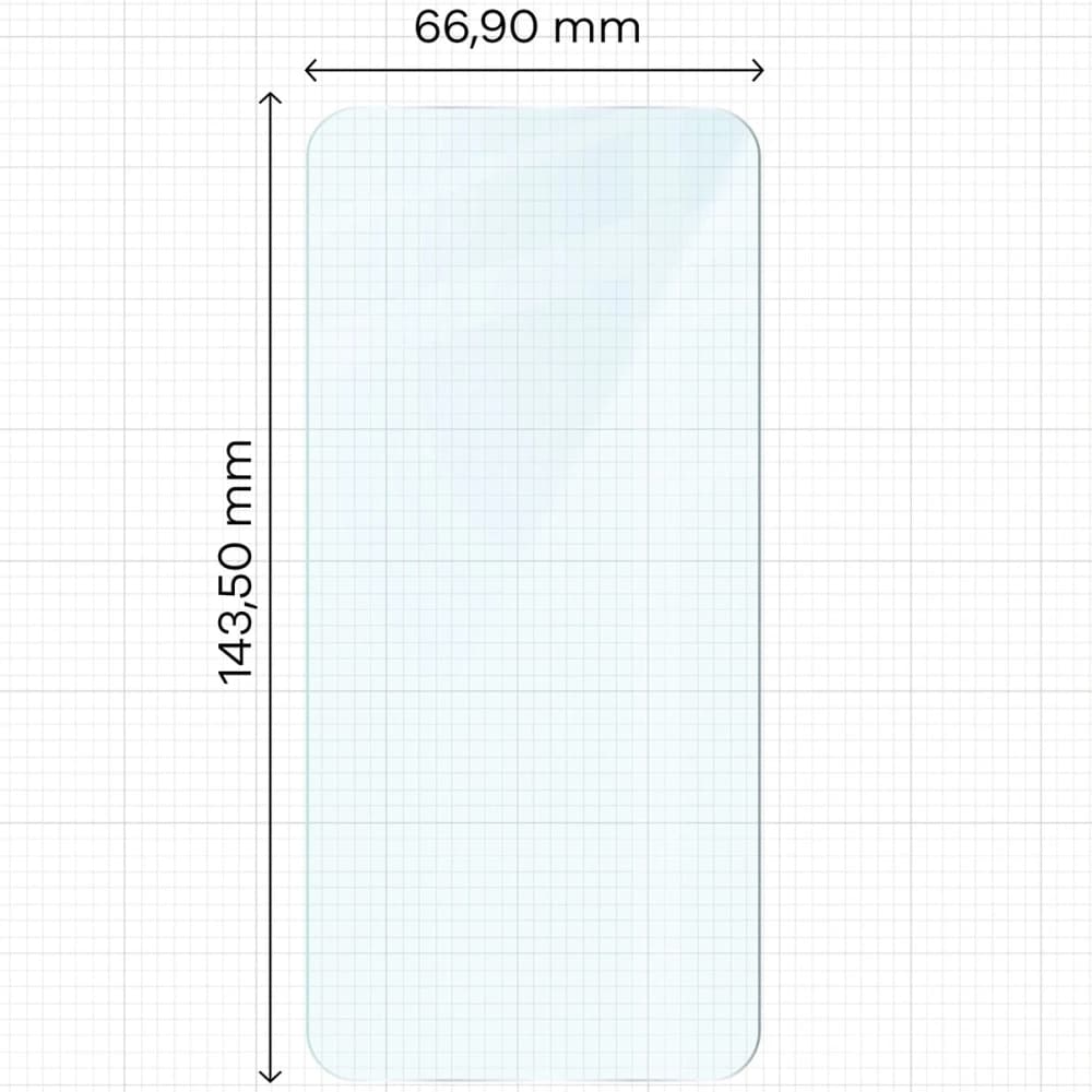 Bizon Glass Clear Duo Galaxy S25 / S24 [2 PACK] - 2